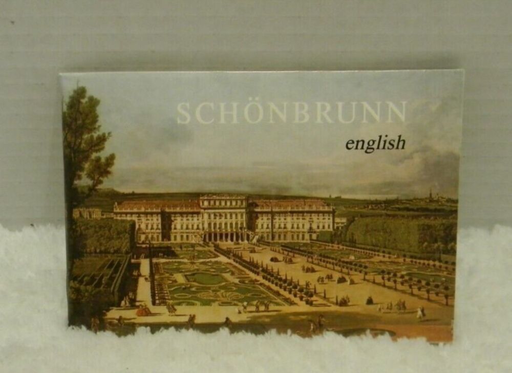 Schonbrunn The State Apartments 1987 Souvenir Palace in Vienna, Austria Booklet